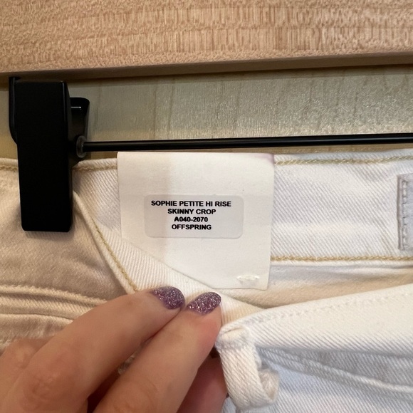 NWT Agolde Sophie Petite Hi Rise Skinny Crop - Picture 4 of 4